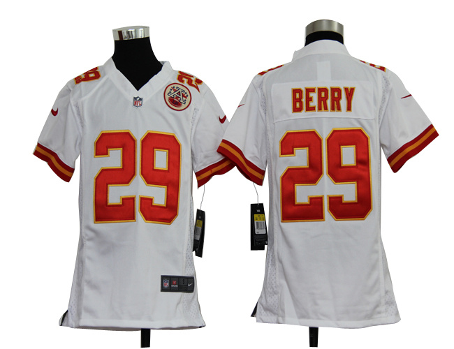 Nike Game Jerseys white Kansas City Chiefs 29 Eric Berry
